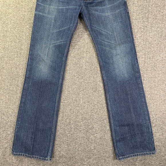 Diesel Zatiny Jeans Men 29x32 Regular Bootcut Y2K VTG Rockabilly Button Fly - Picture 2 of 16